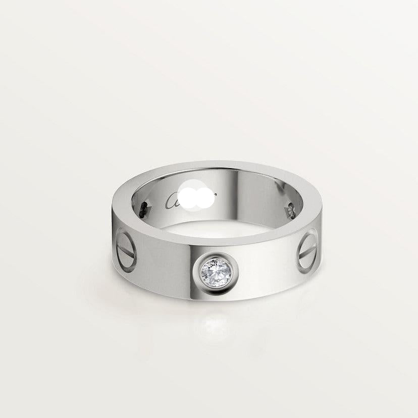 Cartier Love 3 Diamonds Wedding Ring