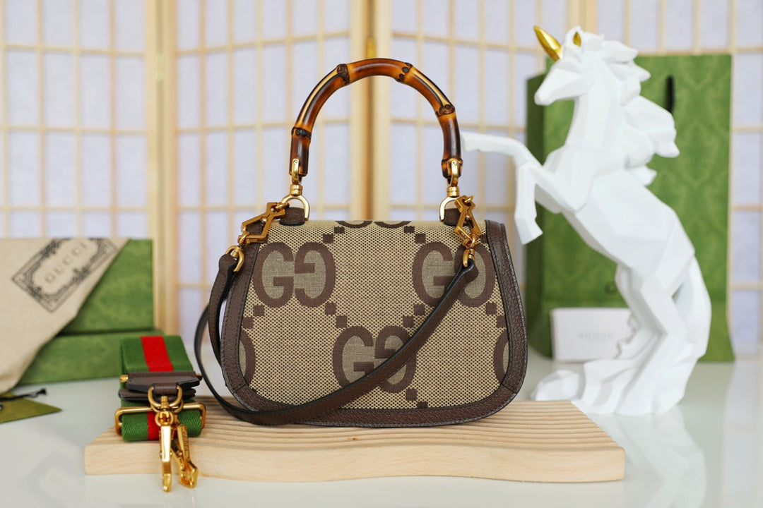 Gucci Bamboo Small Top Handle Bag
