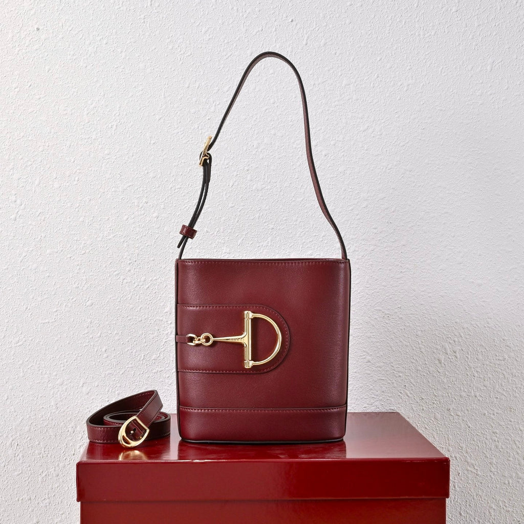 Gucci 73 Series Horsebit Bucket Bag